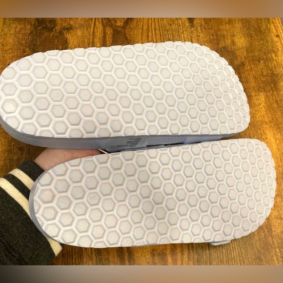 Kids' Noa Blown EVA Footbed Sandals - Cat & Jack™ Light Blue Slip-on Size 1 New - Picture 7 of 7